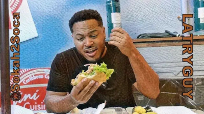 Trying Trinidadian Food for the First Time: LATRYGUY