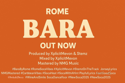 Rome Drops "Bara"—and It's Got Double the Meaning, Double the Vibes