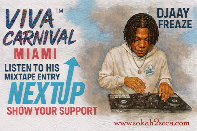 Miami Gets the Freaze: IslandVybe’s Djaay Freaze Enters Viva Carnival’s Next Up