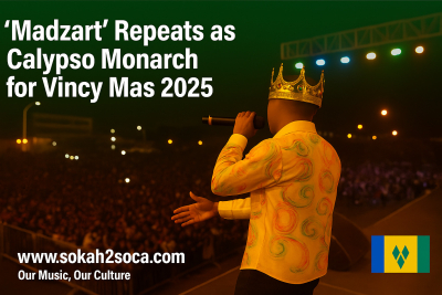 Madzart Triumphs Again: Crowned 2025 Calypso Monarch at SVG Finals