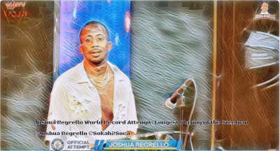 Joshua Regrello Attempts to set SteelPan World Record: 30 Hours