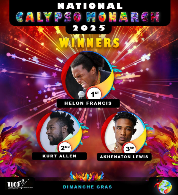 Helon Francis &#039;To Whom It May Be&#039; Surprises Everyone and Wins Calypso Monarch Title 2025