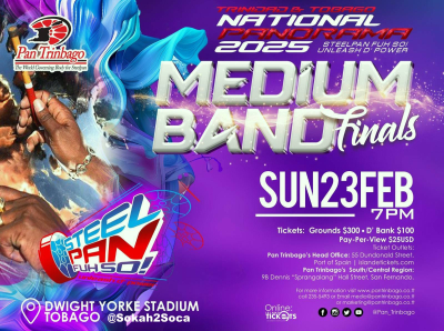 Pan Trinbago Medium Conventional Bands Finals 2025: Pan Showdown in Tobago